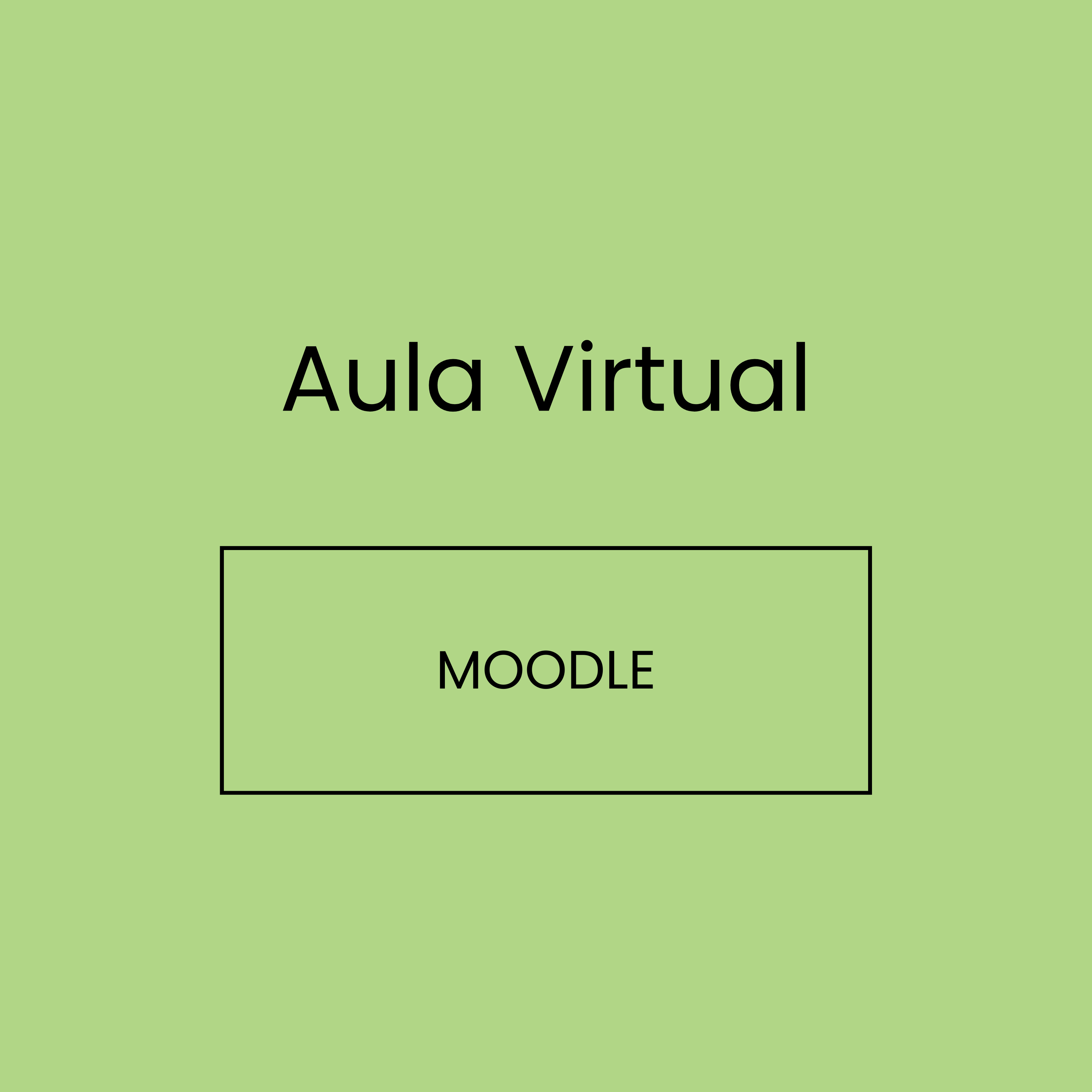 Aula Virtual - Moodle