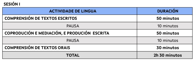 horario a2
