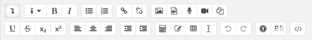 Editor HTML Atto