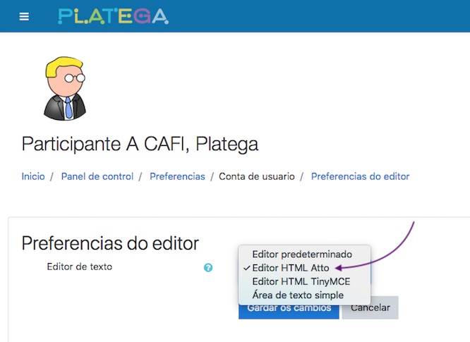 Editor Atto