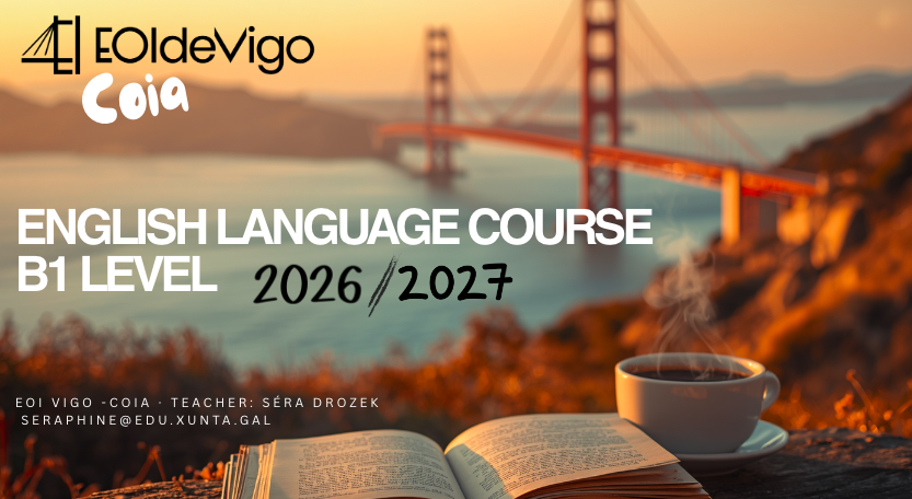 B1 english language course B1 level COIA EOI 26/27