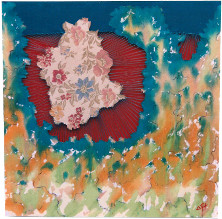 Alicia Gil. Pintura Patchwork: Oda á Creación. CC BY-NC-SA 4.0.