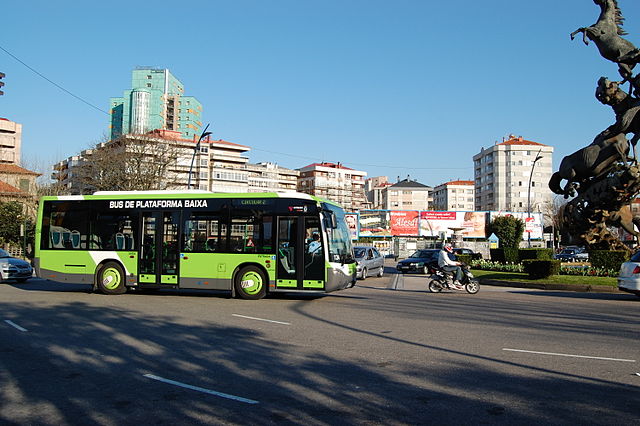 Vitrasa bus in Vigo