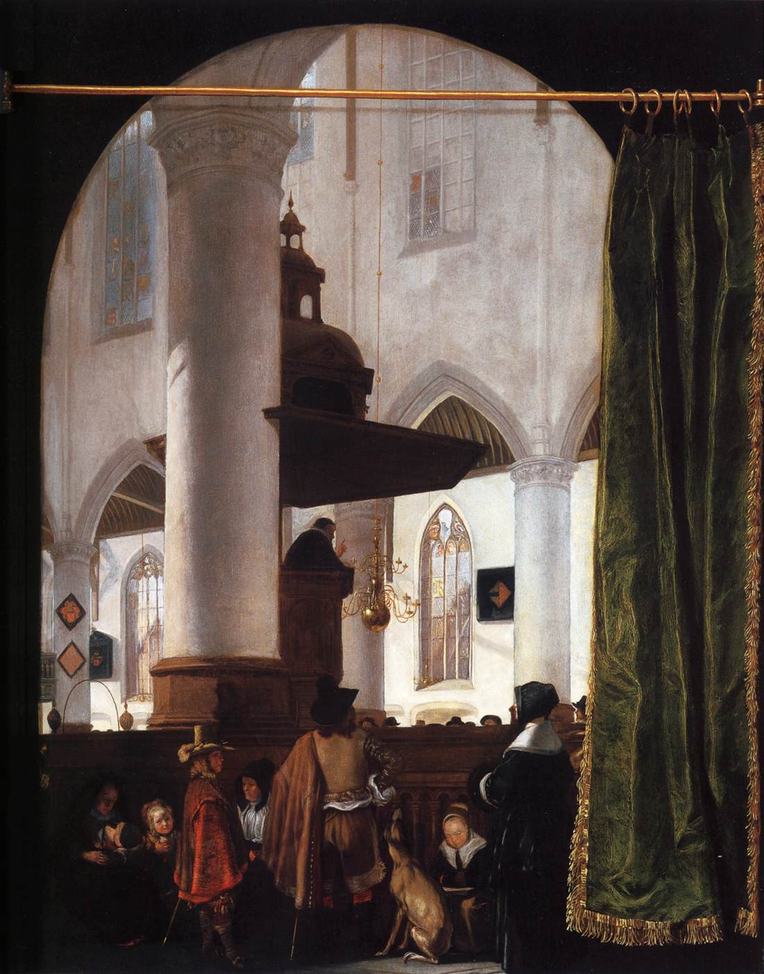 A Sermon in the old church