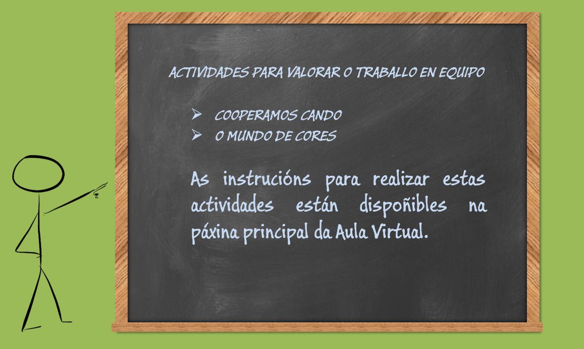 ACTIVIDADES VALORACIÓN TRABALLO EN EQUIPO