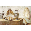 Still life showing eggs, thrushes, napkin: from the House of Julia Felix, Pompeii.