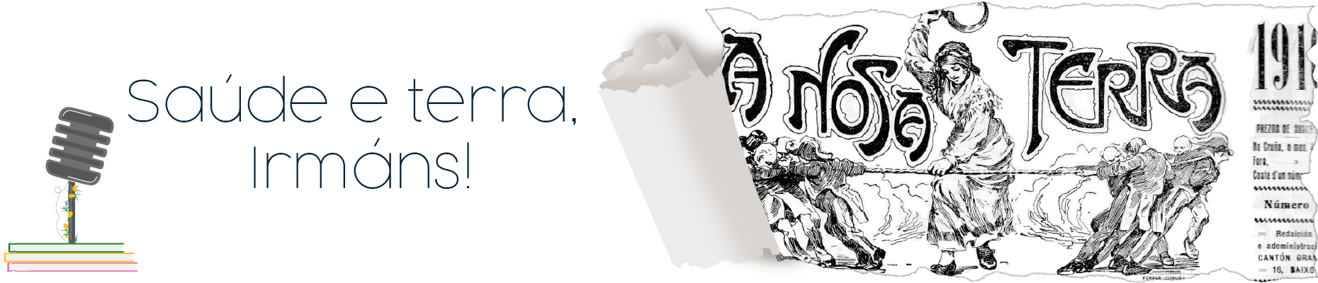 Imaxe de cabeceira co título da unidade e imaxe de cabeceira do xornal A Nosa Terra