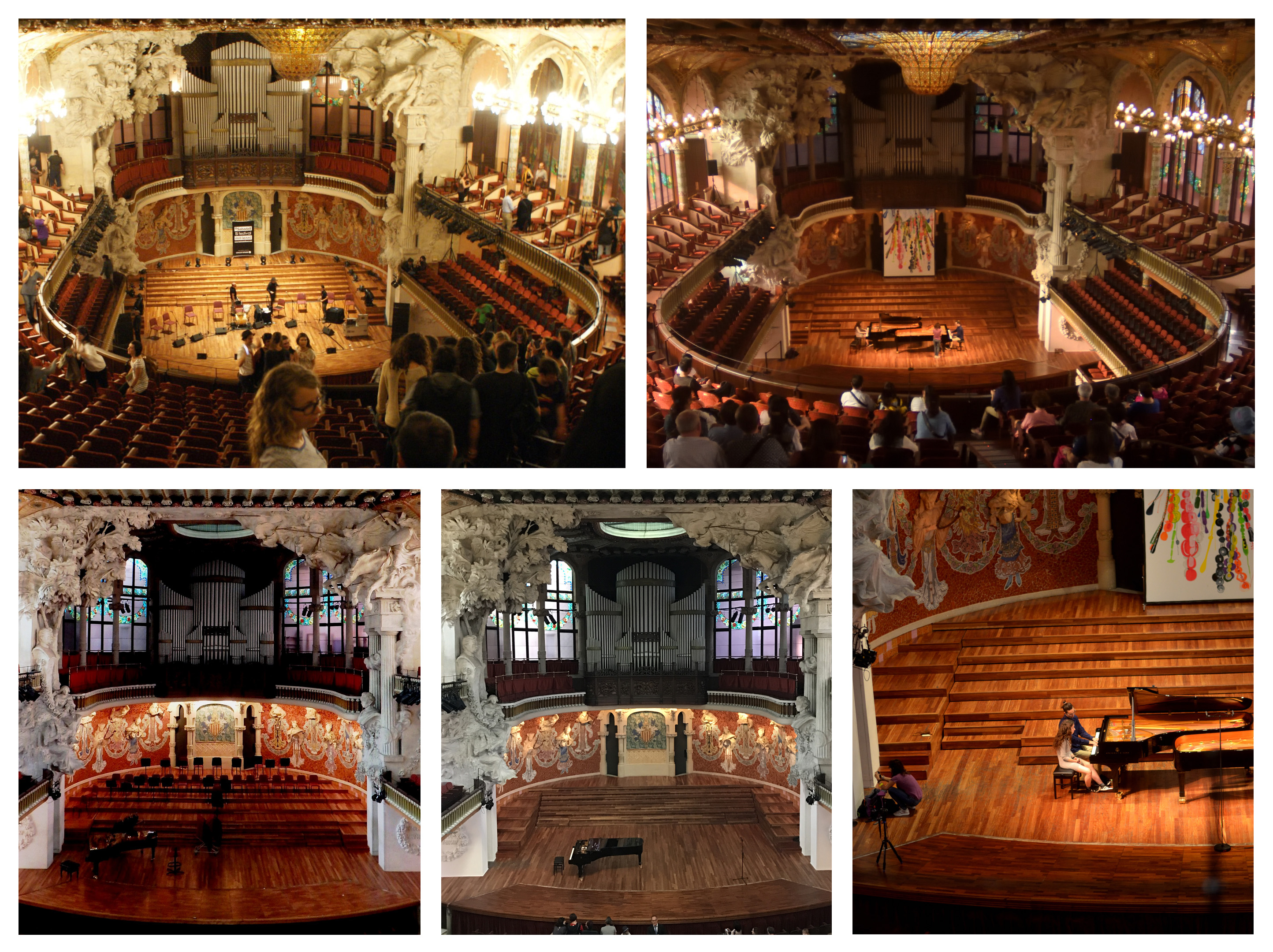 Escenario Palau de la Música, Barcelona