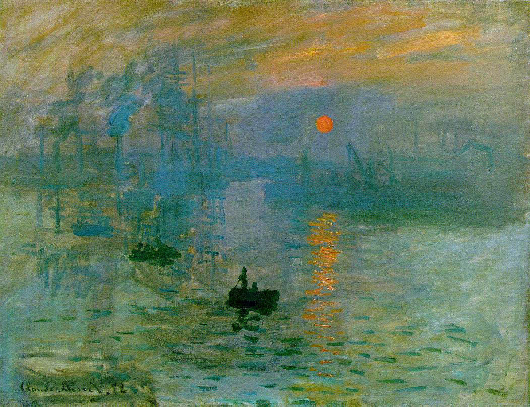 Impresión: sol nacente, de Monet