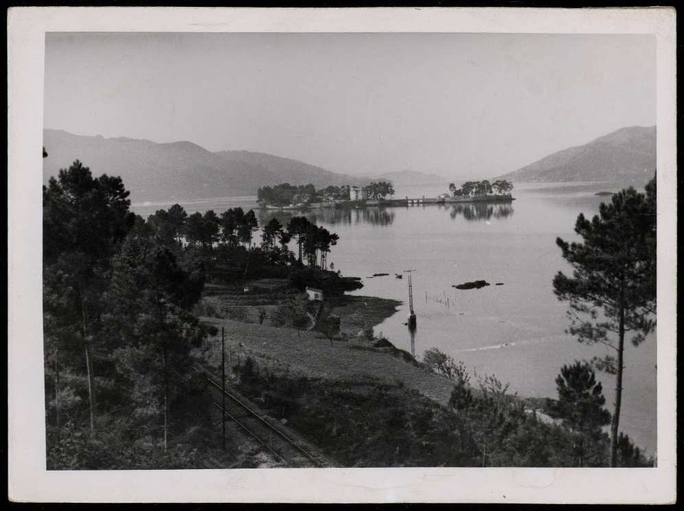 Illa de San Simón en 1937 Illa de San Simón en 1937