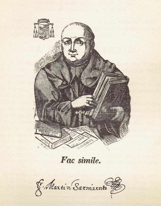 Padre Sarmiento en A gaita gallega