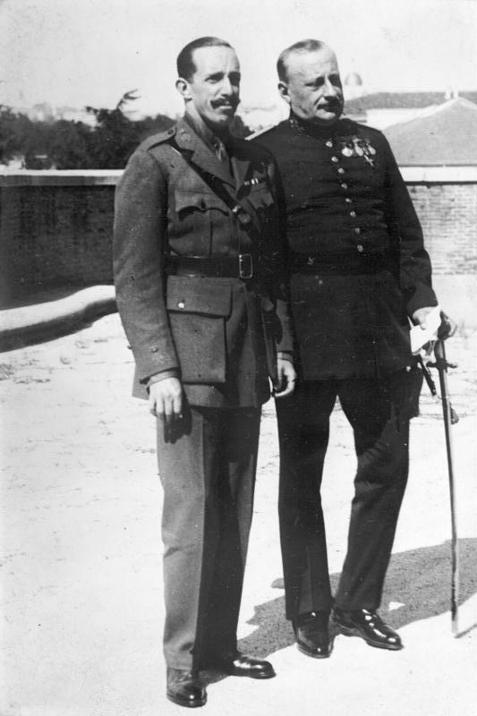 Primo de Rivera and Alfonso XIII