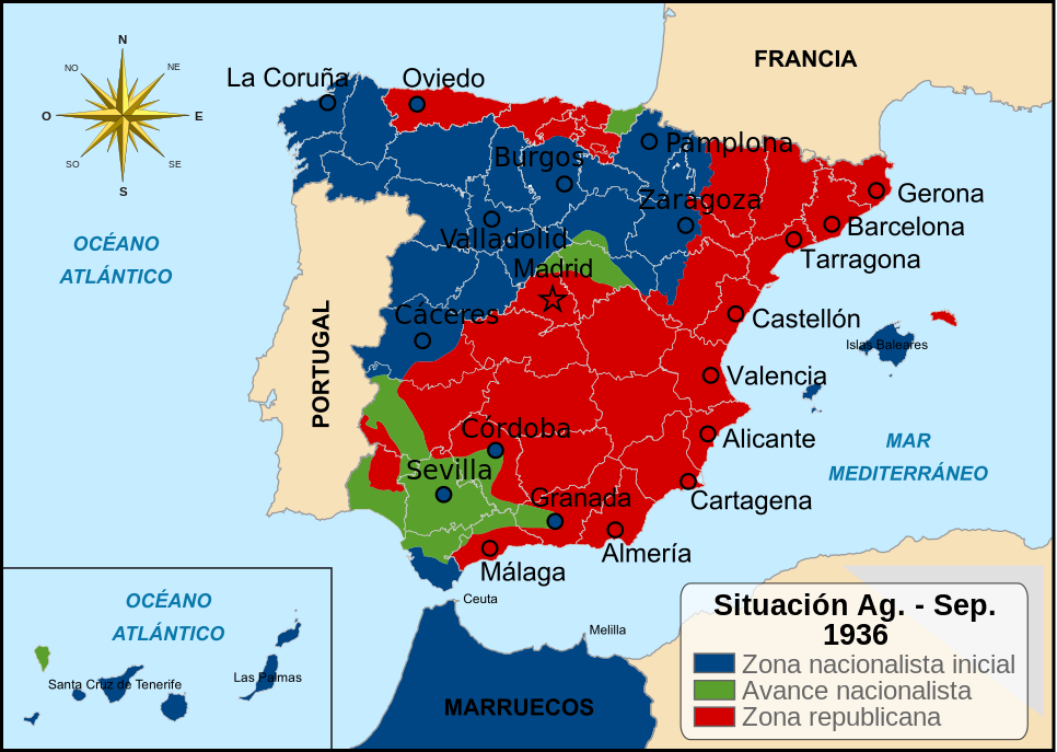Spanish Civil War 1936