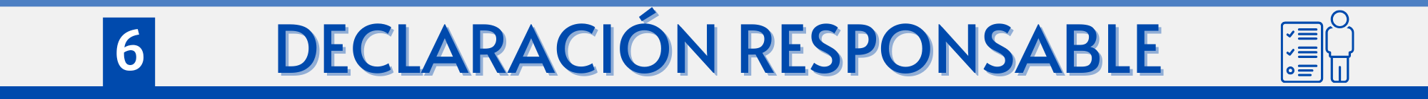 Declaración responsable