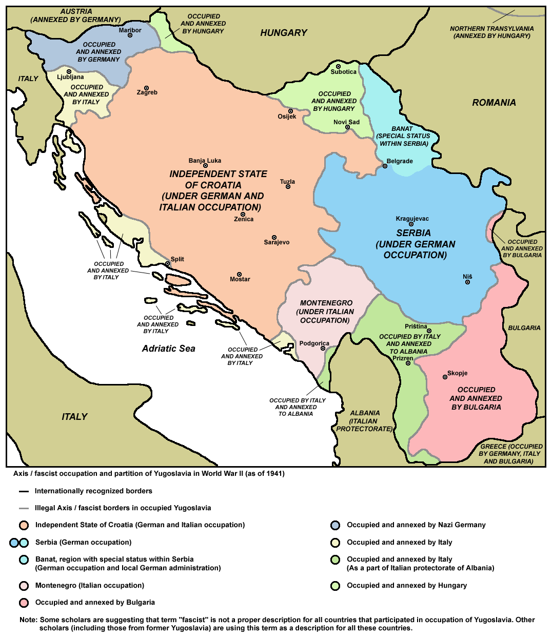 Occupation of Balkans