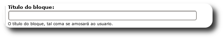 Título do bloque Título do bloque