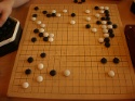Imagen de un tablero de Go