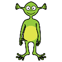 Ilustración de un extraterrestre