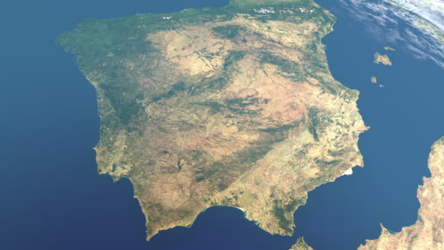 foto españa satelite
