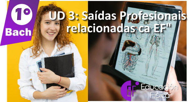 Portada unidade didáctica Saídas Profesionais relacionadas ca EF