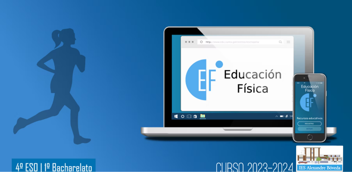 Portada da web das saidas profesionais da materia de EF