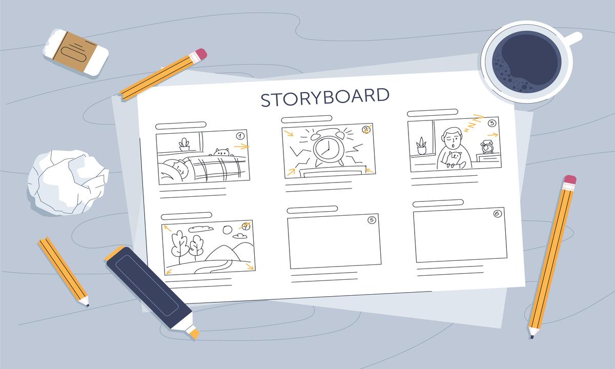 imaxe dun storyboard