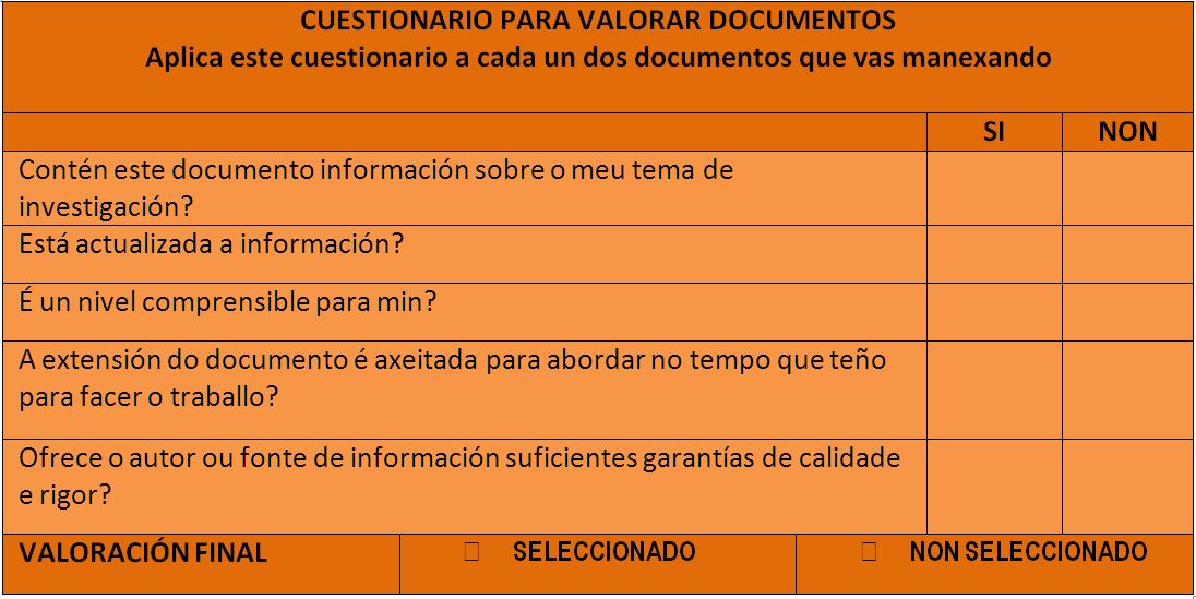 CUESTIONARIO