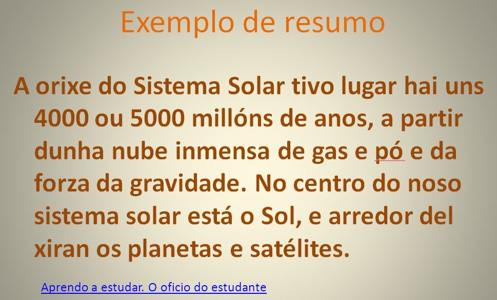 EXEMPLO RESUMO