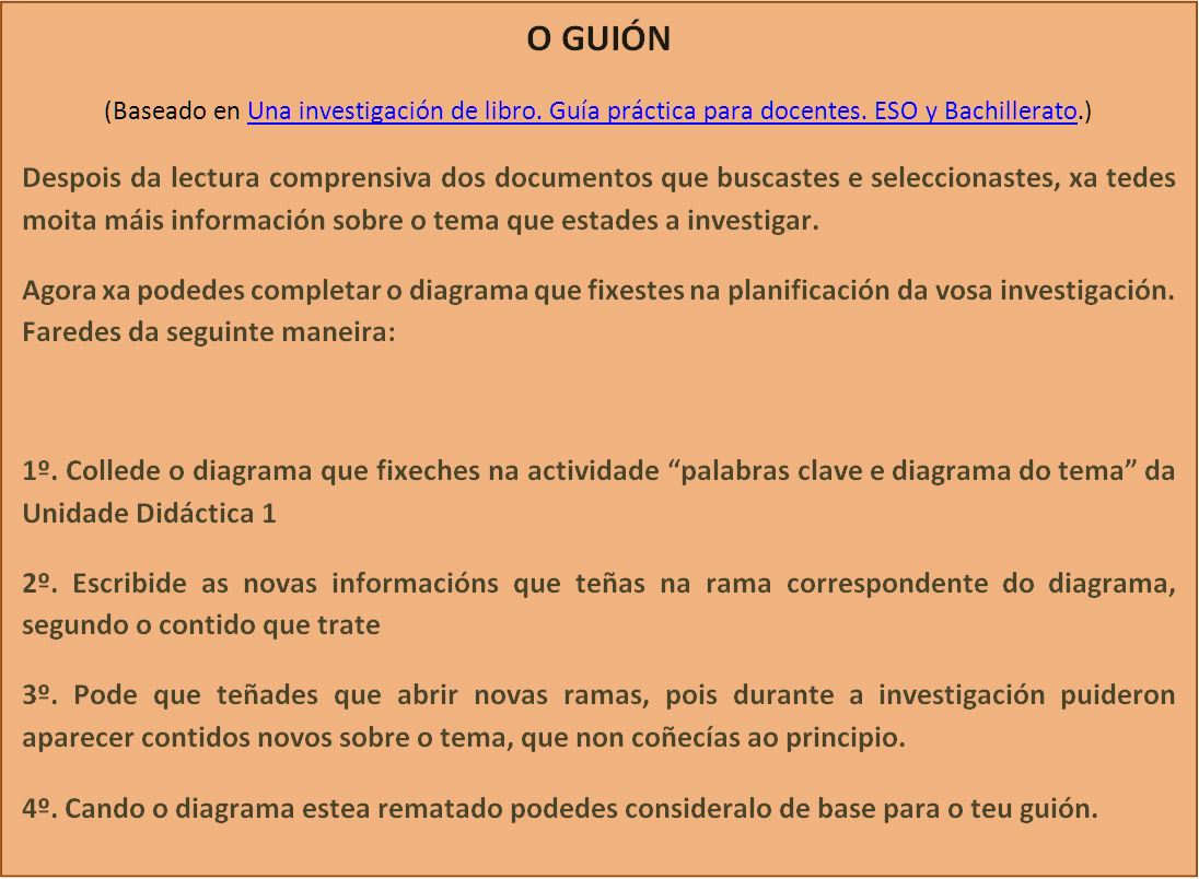 O GUIÓN