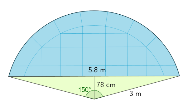 Dibujo de la vidriera de la fuente