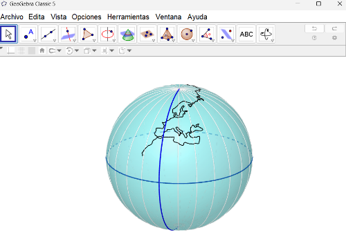 Coordenadas en GeoGebra