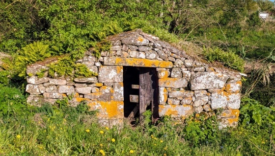 Pared frontal de molino de Coiro
