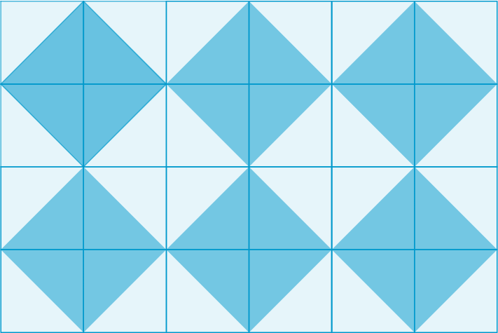 Mosaico 2 con baldosa Truchet