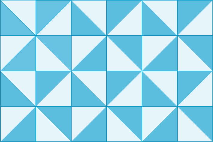 Mosaico con baldosas Truchet 3