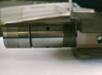 En la imagen podemos apreciar el eje distribuidor  de una bomba DPC.