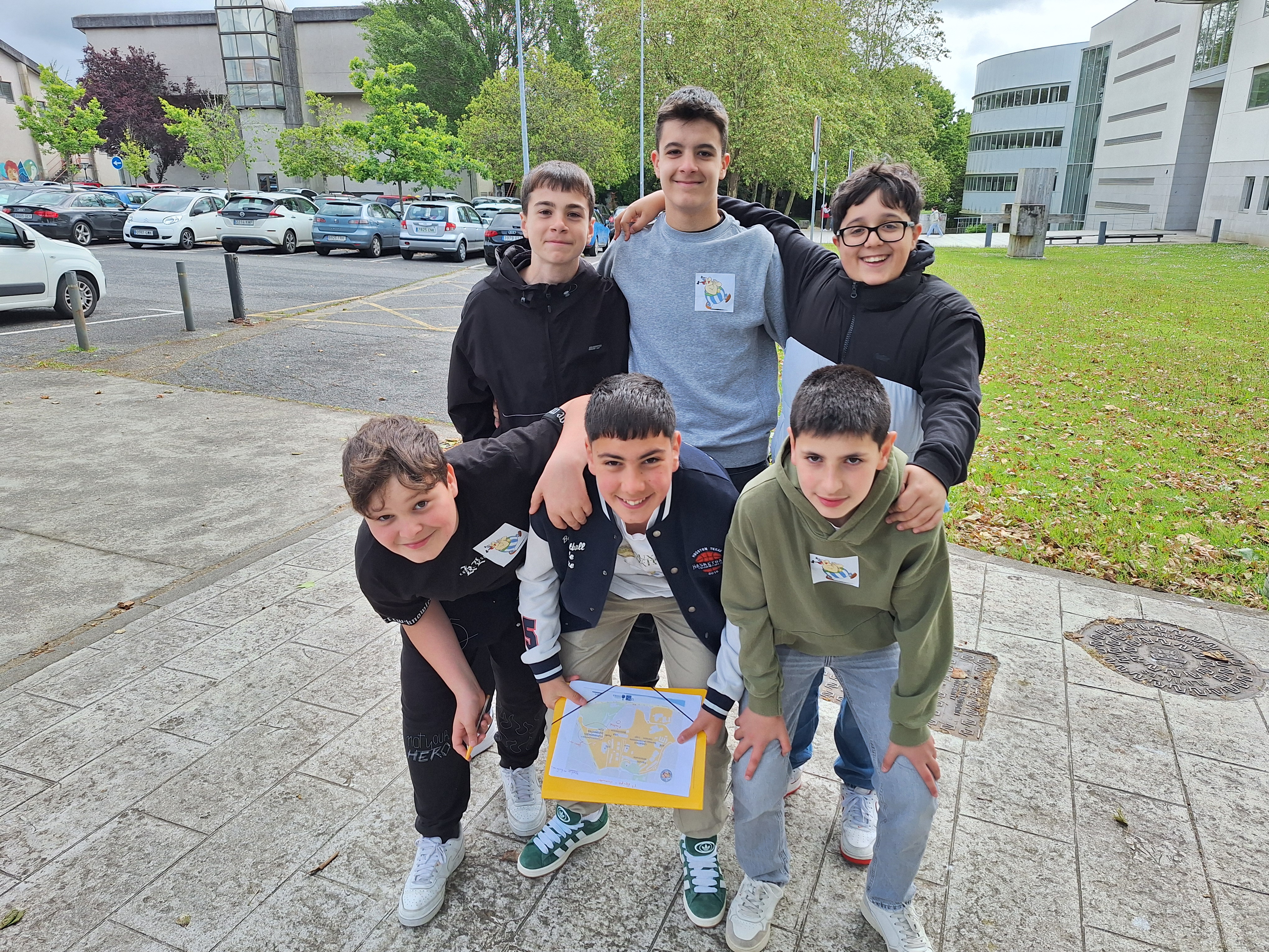 Xogo de Pistas pola USC