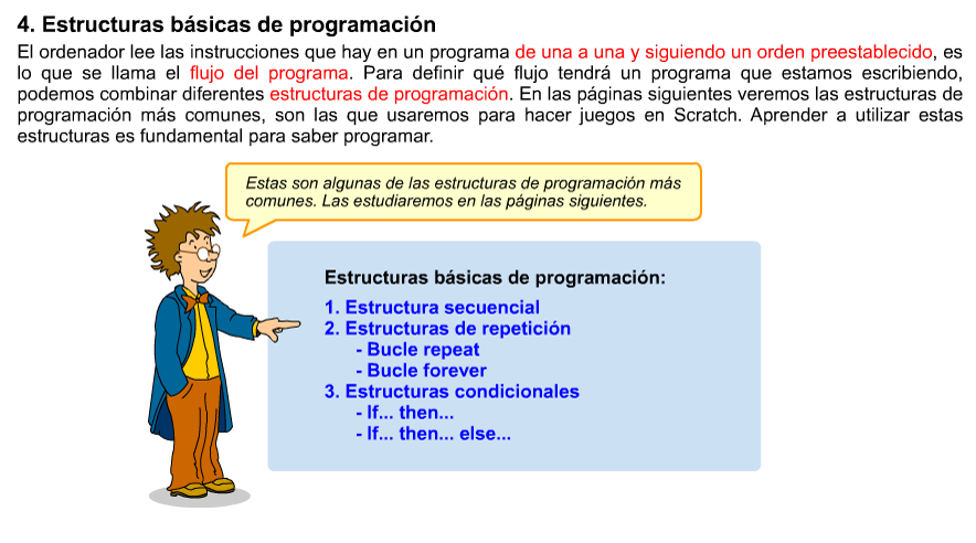 Estructuras básicas de programación
