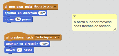 Código barra superior