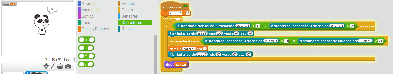 solución contador de transito de una puerta