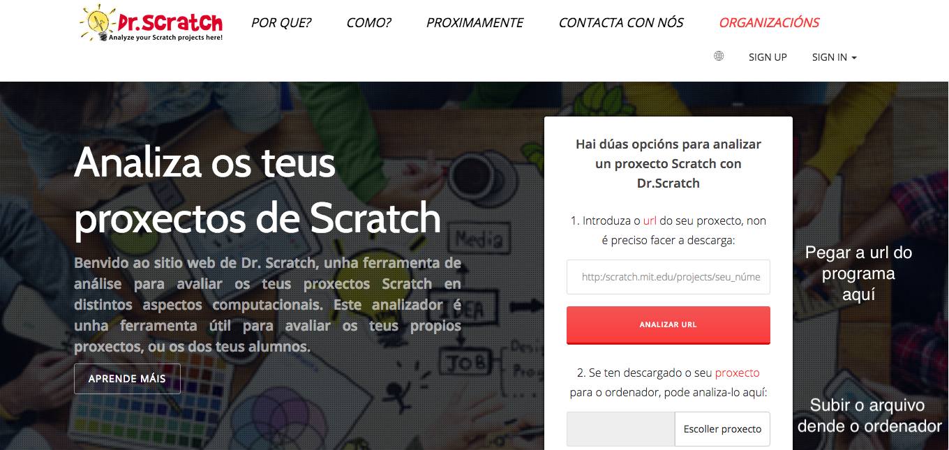 portada do Dr Scratch