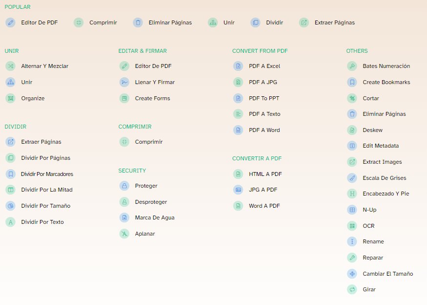 Editor online de PDF