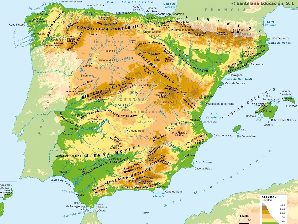 O territorio condiciounou guerras, cultivos e reinos