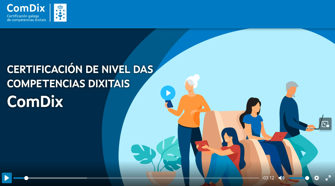 Vídeo explicativo das características da proba