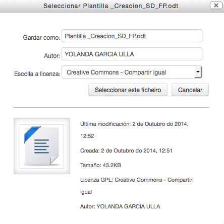 Propiedades dun arquivo en Moodle.