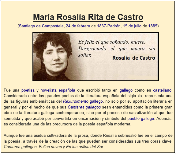 Rosalia de Castro
