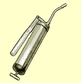 Imagen que muestra un engrasador manual.