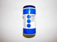 Se ve la imagen de un bote con la inscripción edulcorante en un lateral.