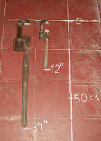 Comparación entre unidades en sistema métrico e inglés. 