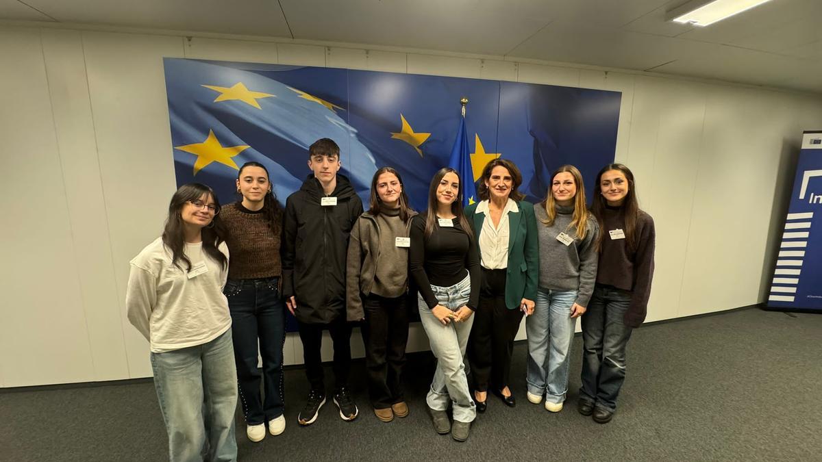 Equipo StemBach no parlamento europeo