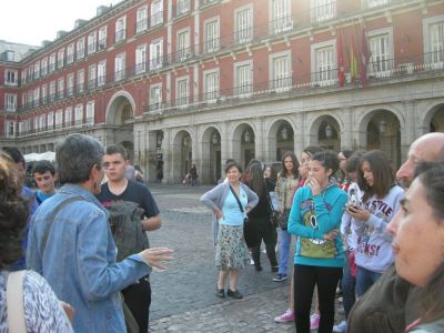 Na Plaza Mayor

